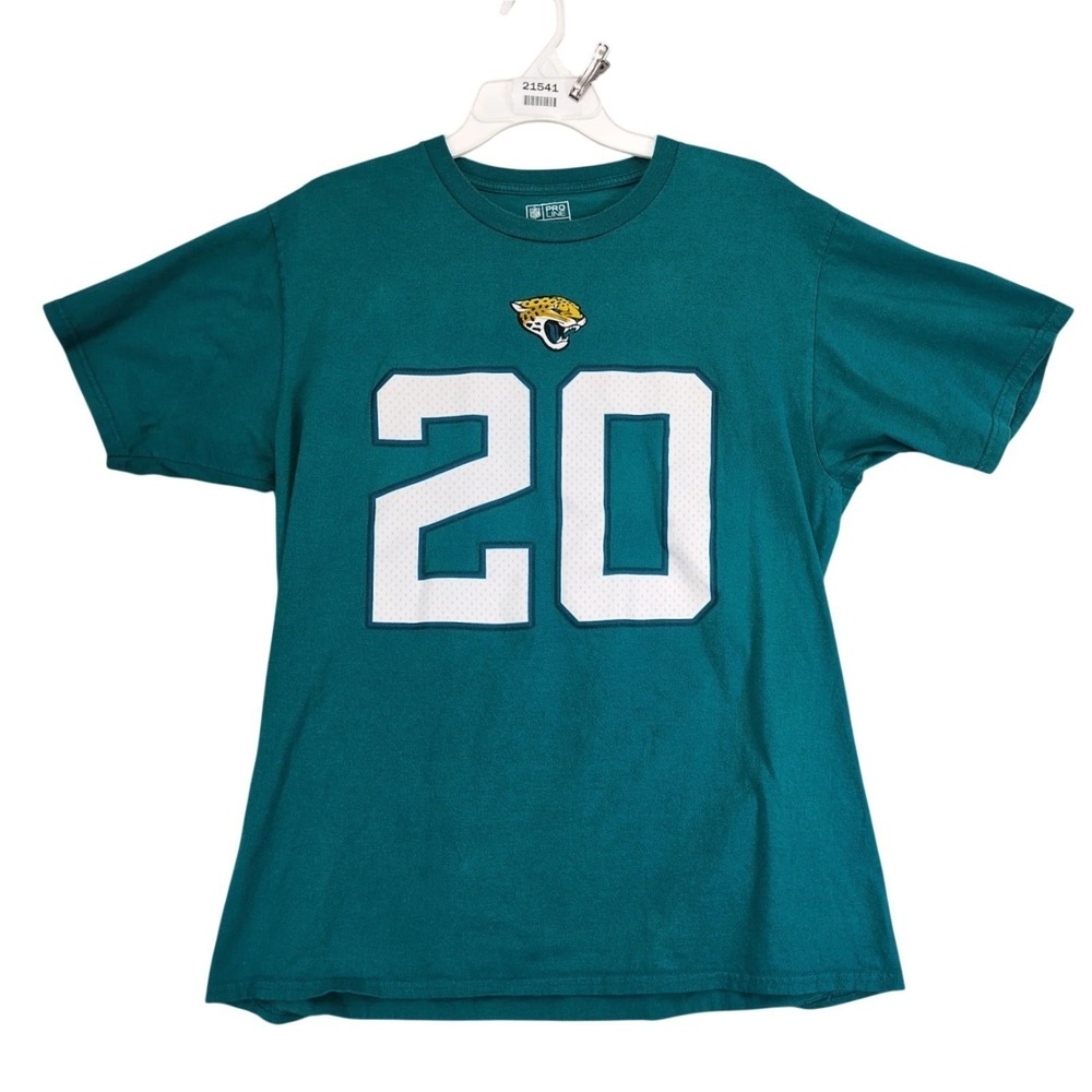 NFL Pro Line Jacksonville Jaguars Ramsey #20 Teal T-Shirt Mens L Football Fan